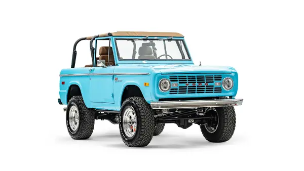 1969 Blue Vintage Bronco_6 Passenger Side Front 