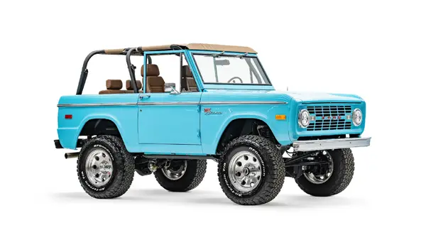 1969 Blue Vintage Bronco_7 Passenger Side Front  3.4