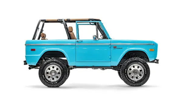 1969 Blue Vintage Bronco_8 Passenger Side