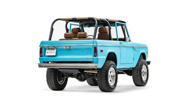 1969 Blue Vintage Bronco_10 Passenger Side Rear