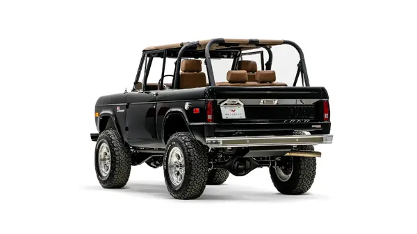 1973 Black Vintage Bronco_12Driver Side Rear