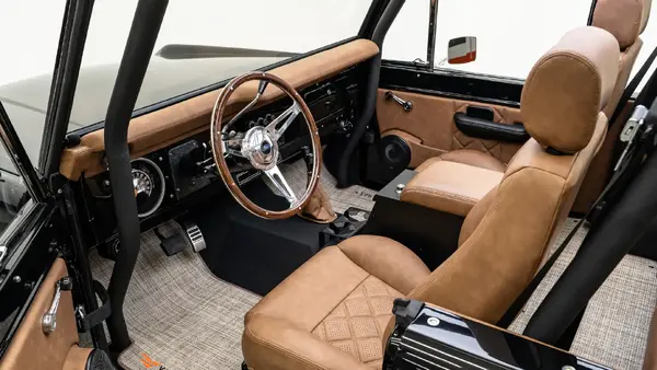 1973 Black Vintage Bronco_ 14 15 Driver Side Interior