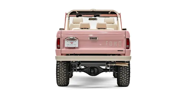 1973 Pink Early Ford Bronco_11 Rear Tailgate