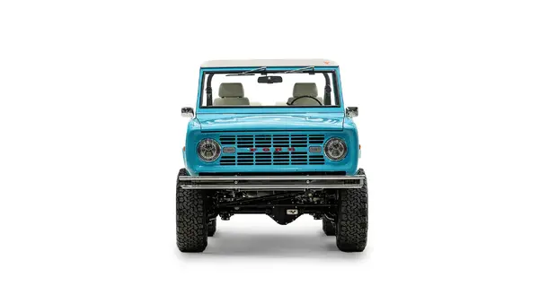 Ford Bronco Velocity Front Tiffany Blu