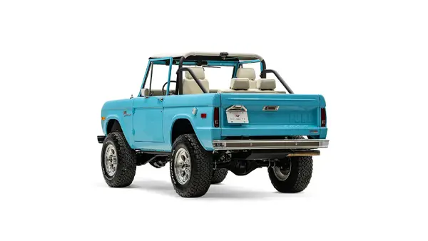 Ford Bronco Velocity Left Rear 3_4 Tiffany Blu