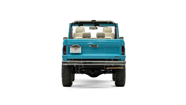 Ford Bronco Velocity Rear Tiffany Blu