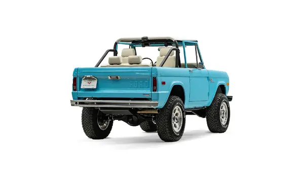 Ford Bronco Velocity Right Rear 3_4 Tiffany Blu