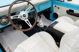 1969 Blue Bronco__ 14 15 Driver Side Interior