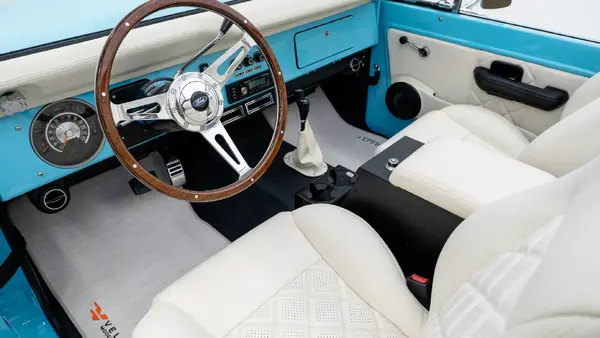 1969 Blue Bronco__ 14 15 Driver Side Interior