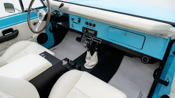 1969 Blue Bronco__18 Passenger Side Interior