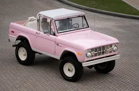 1973 Pink Vintage Bronco Ranger Package 06