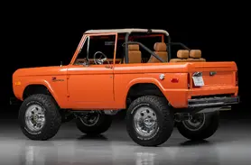 1973 Orange Vintage Bronco 01