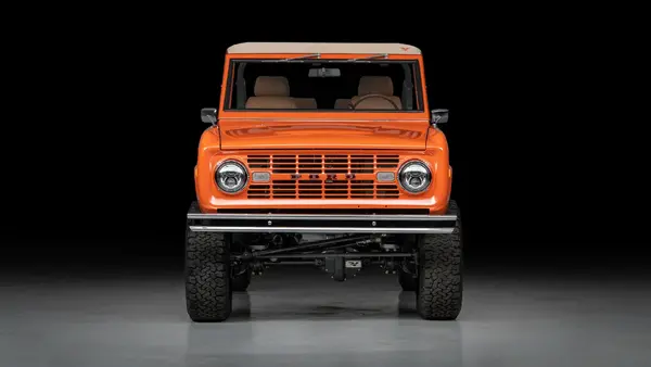 1973 Orange Vintage Bronco 05