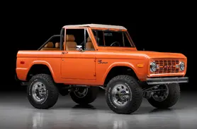 1973 Orange Vintage Bronco 02