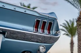 1968 Ford Mustang Fastback At Beach 07