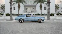 1968 Ford Mustang Fastback At Beach 01