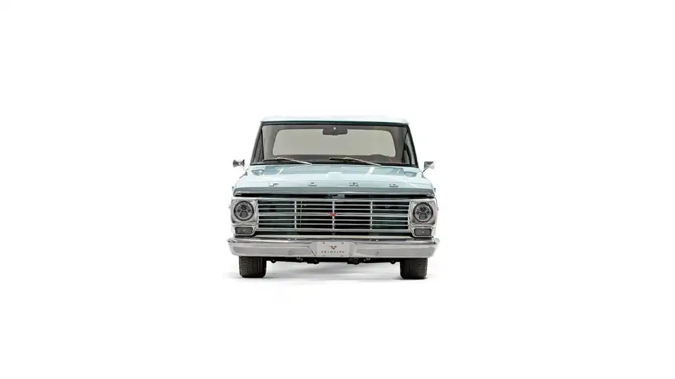 1969 Ford F100 Restored By Velocity_11 Rear Tailgate
