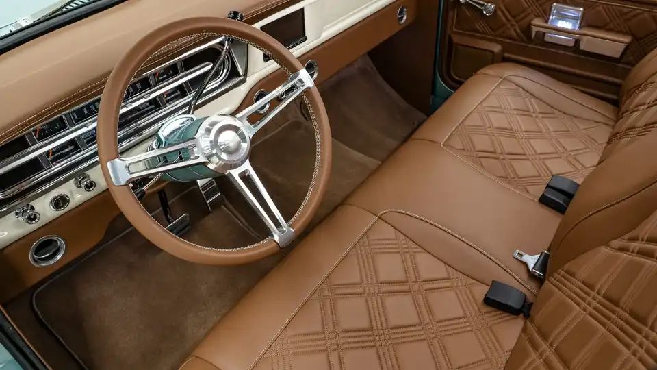 1969 Ford F100 Restored By Velocity_ 14 15 Driver Side Interior