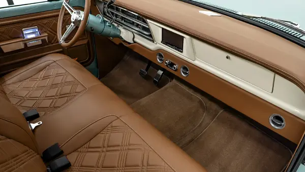 1969 Ford F100 Restored By Velocity_18 Passenger Side Interior