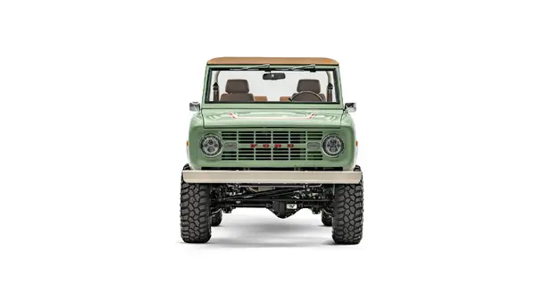 1968 Boxwoord Green Bronco Ranger Package_11 Rear Tailgate