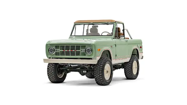 1968 Boxwoord Green Bronco Ranger Package_12Driver Side Rear