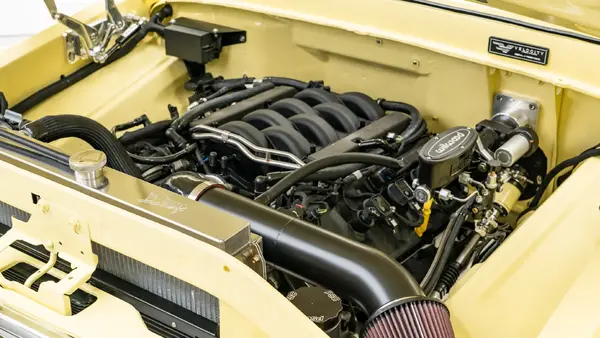 1971 Yellow Ford F250 Highboy_26 5.0L Ford Coyote Engine