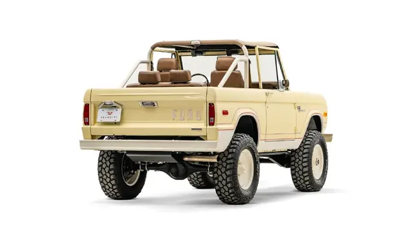 1969 Yellow Ford Bronco Ranger_6 Passenger Side Front 