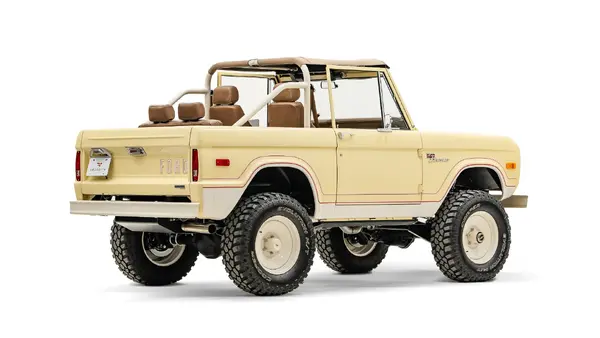 1969 Yellow Ford Bronco Ranger_7 Passenger Side Front  3.4