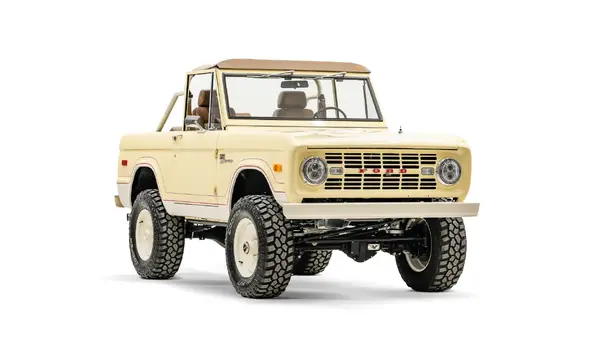 1969 Yellow Ford Bronco Ranger_10 Passenger Side Rear