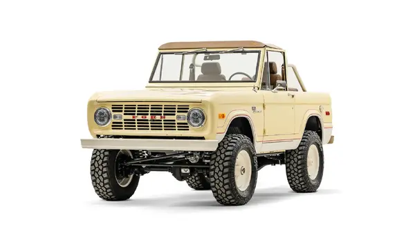 1969 Yellow Ford Bronco Ranger_12Driver Side Rear