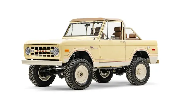 1969 Yellow Ford Bronco Ranger_13 Driver Side Rear 3.4