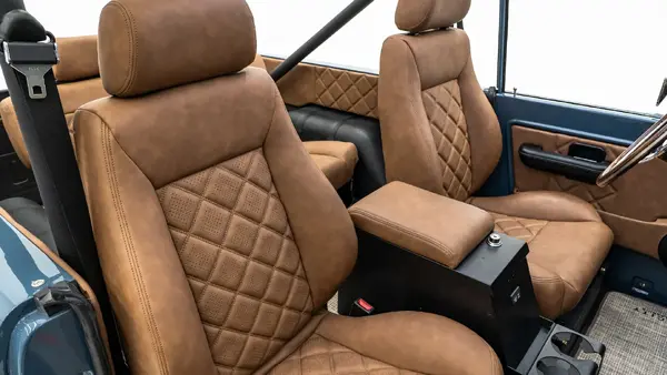 1977 Anvil Gray Ford Bronco_18 Passenger Side Interior