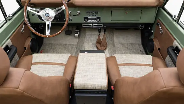 Velocity 1968 Ford Bronco_17 Front Interior