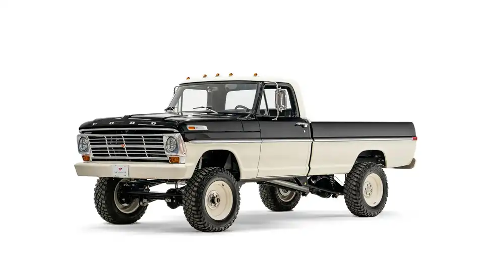 1972 Black Ford F250_3 Drivers Side Front 3.4