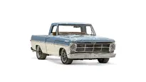 Brittany Blue 1968 Ford F100_6 Passenger Side Front 