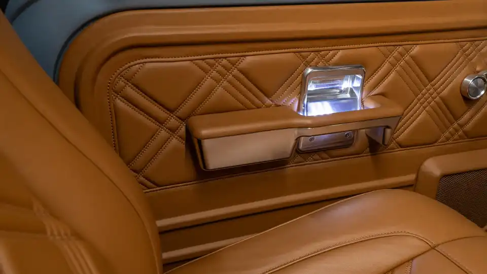 Brittany Blue 1968 Ford F100_21 Interior
