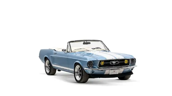 1967 Restored Mustang Convertible_6 Passenger Side Front 