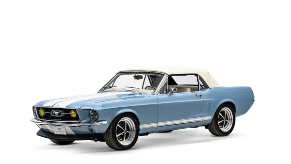 Restored Ford Mustang Convertible_3 Drivers Side Front 3.4