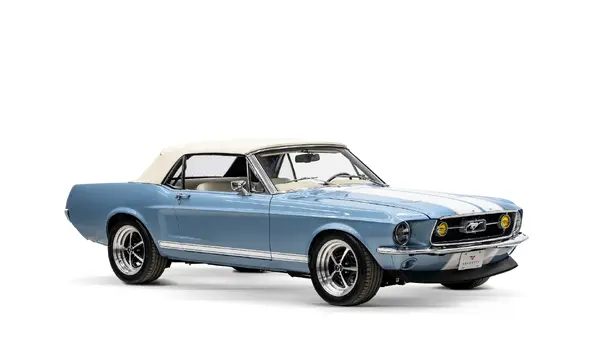 Restored Ford Mustang Convertible_7 Passenger Side Front  3.4