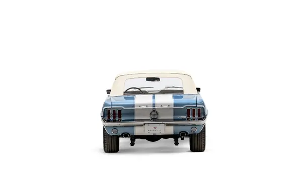 Restored Ford Mustang Convertible_10 Passenger Side Rear
