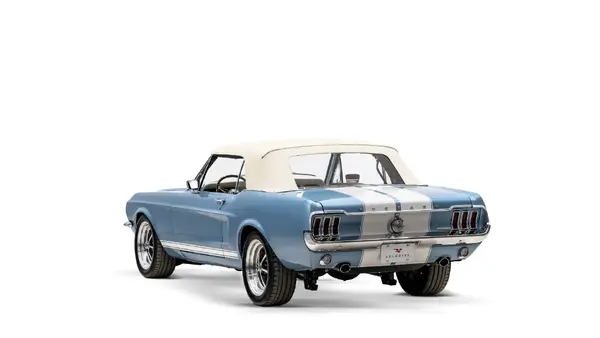 Restored Ford Mustang Convertible_11 Rear Tailgate