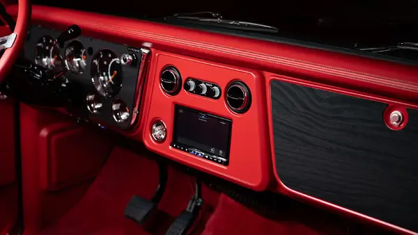 1971 Chevrolet C10 Truck Red Interior