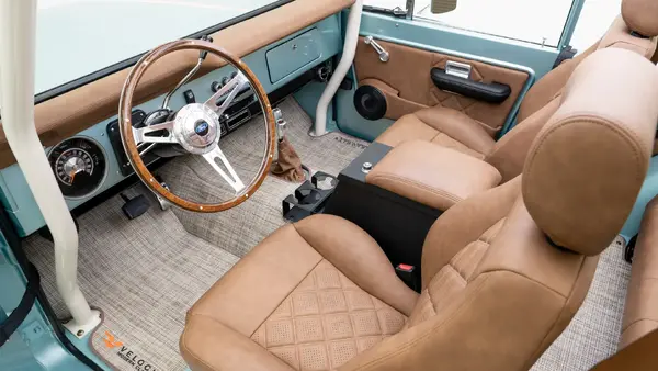 1969 Restored Ford Bronco_ 14 15 Driver Side Interior