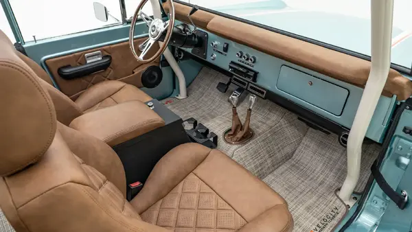 1969 Restored Ford Bronco_18 Passenger Side Interior