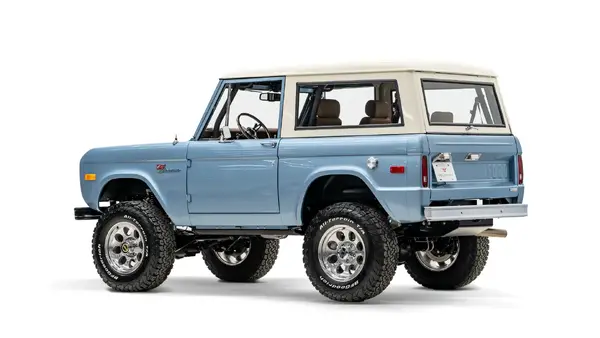 1970 Brittany Blue Ford Bronco_13 Driver Side Rear 3.4