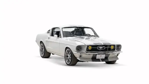Classic Mustang Ultra Gray_6 Passenger Side Front 