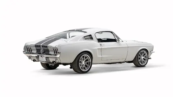 Classic Mustang Ultra Gray_9 Passenger Side Rear 3