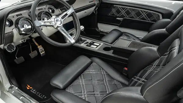 Classic Mustang Ultra Gray_ 14 15 Driver Side Interior
