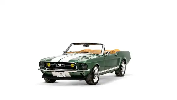 Restored 1968 Ford Mustang Convertible_4 Drivers Side Front 