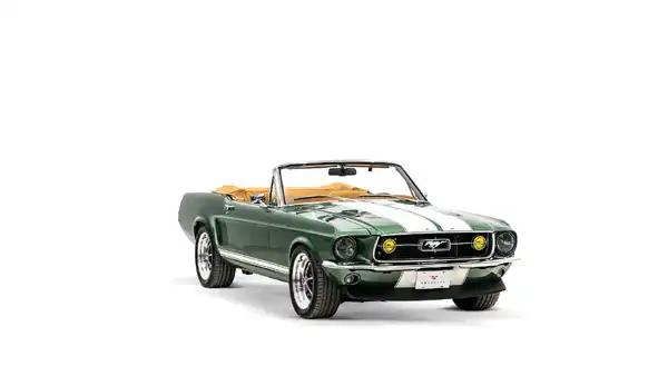 Restored 1968 Ford Mustang Convertible_6 Passenger Side Front 